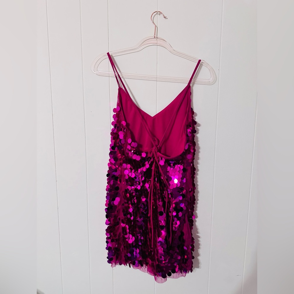 ASOS Pink Sequin Dress